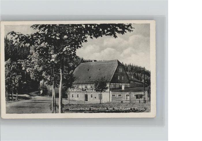 Dittersbach Erzgebirge Neuhausen