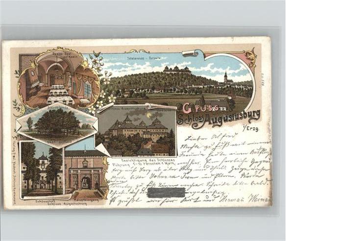 Augustusburg Erzgebirge Schloss