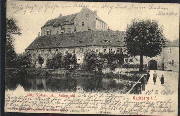 Radeberg Sachsen Altes Schloss Amtsgericht