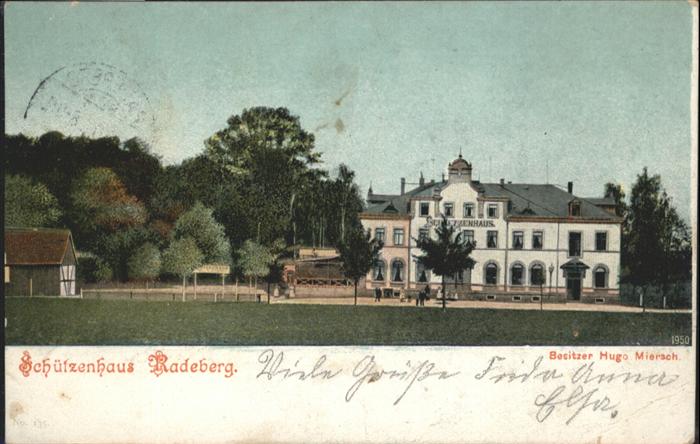 Radeberg Sachsen Schützenhaus