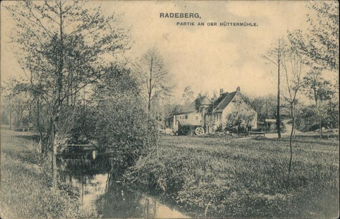 Radeberg Sachsen Hüttermühle *