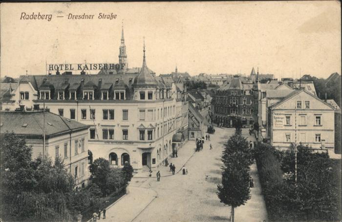 Radeberg Sachsen Dresdner Hotel Kaiserhof
