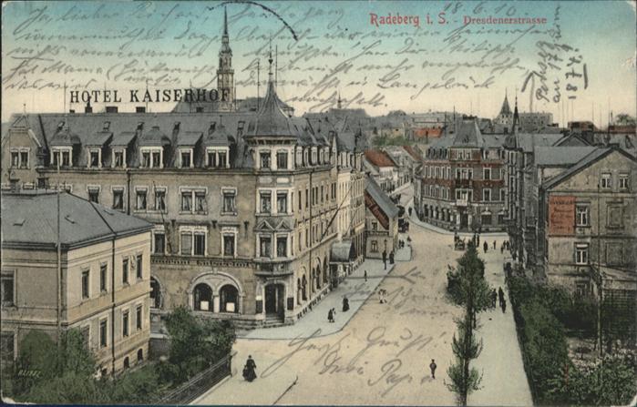 Radeberg Sachsen Dresdener Strasse