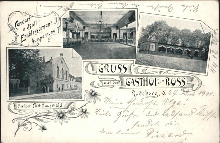 Radeberg Sachsen Gasthof zum Ross