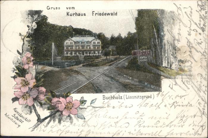 Buchholz Moritzburg Kurhaus Friedewald Lössnitzgrund