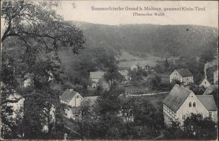 Mohorn Klein-Tirol Grund Tharandter Wald