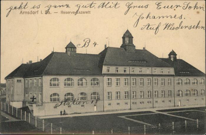 Arnsdorf Dresden Arnsdorf Reservelazarett
