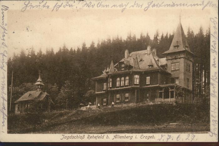 Rehefeld-Zaunhaus Jagdschloss