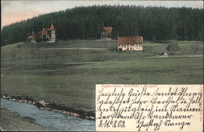 Rehefeld-Zaunhaus Jagdschloss