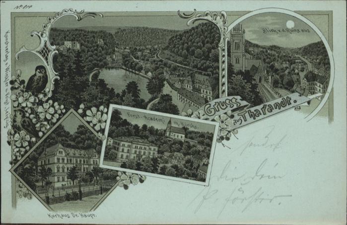 Tharandt Kurhaus Dr Haupt Forstakademie