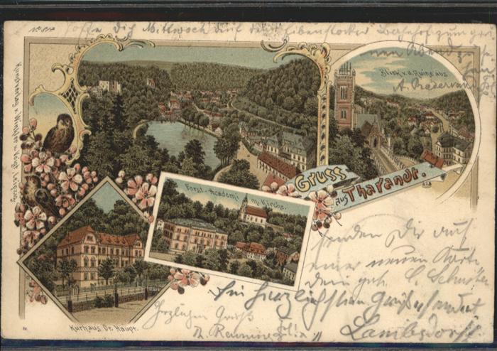 Tharandt Kurhaus Dr Haupt Forstakademie