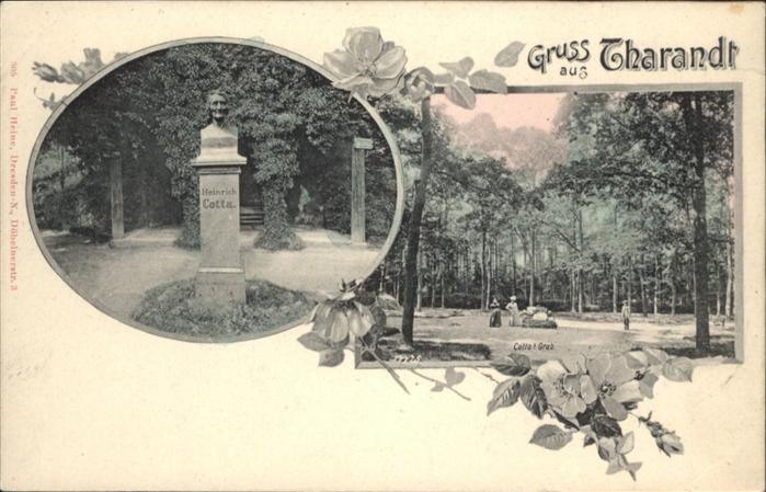 Tharandt Heinrich Cotta Denkmal Cotta Grab