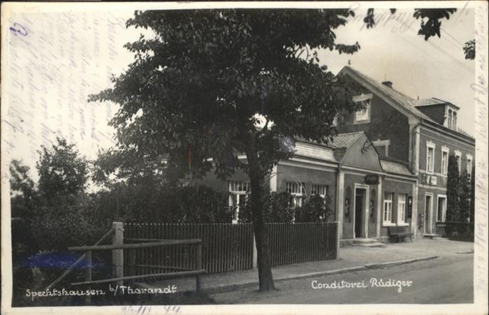 Spechtshausen Konditorei Rüdiger