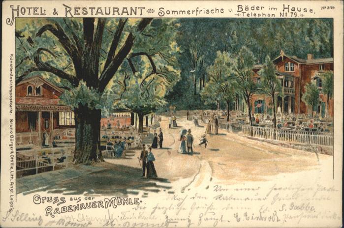 Rabenau Sachsen Hotel Restaurant Rabenauer Mühle