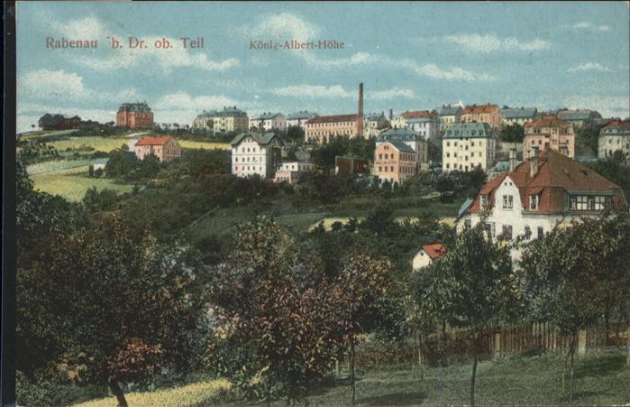 Rabenau Sachsen König Albert Höhe x