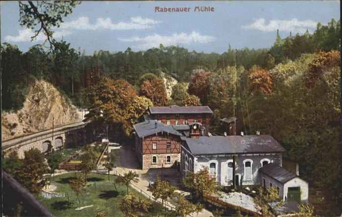 Rabenau Sachsen Rabenauer Mühle