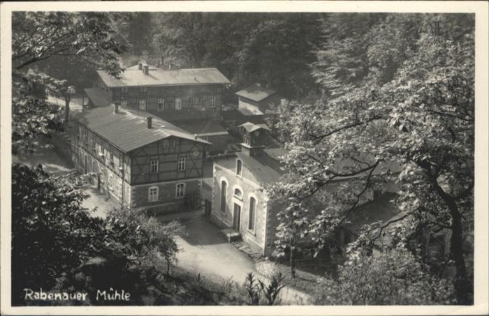 Rabenau Sachsen Rabenauer Mühle