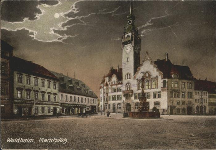Waldheim Sachsen Marktplatz