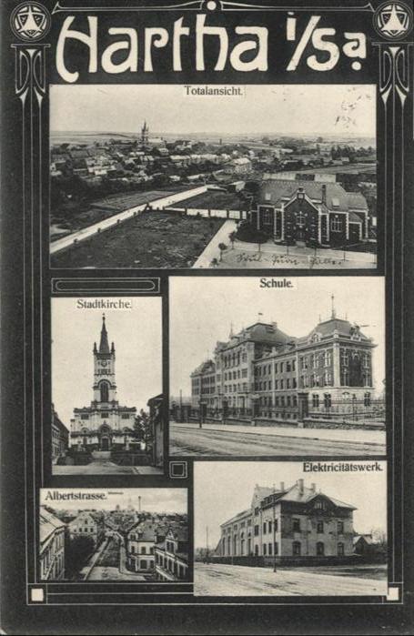 Hartha Tharandt Kirche Schule Albertstrasse Elektrizitä