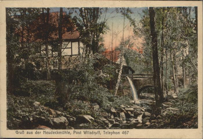 Wilsdruff Neudeckmühle