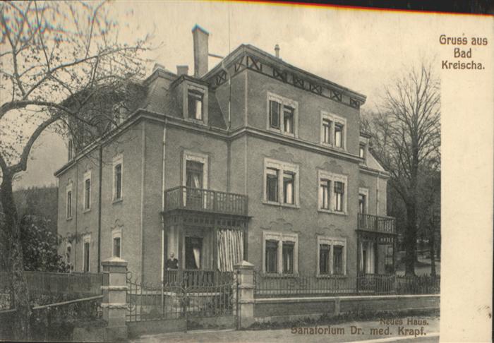 Kreischa Sanatorium Dr Krapf