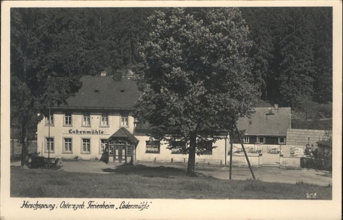 Hirschsprung Ferienheim Ladenmühle