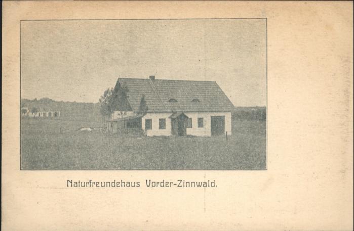 Zinnwald-Georgenfeld Vorderzinnwald Naturfreundehaus