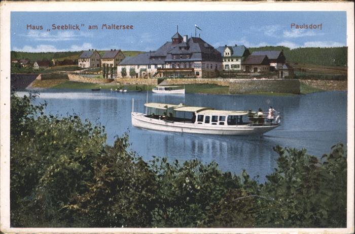 Paulsdorf Dippoldiswalde Haus Seeblick Maltersee