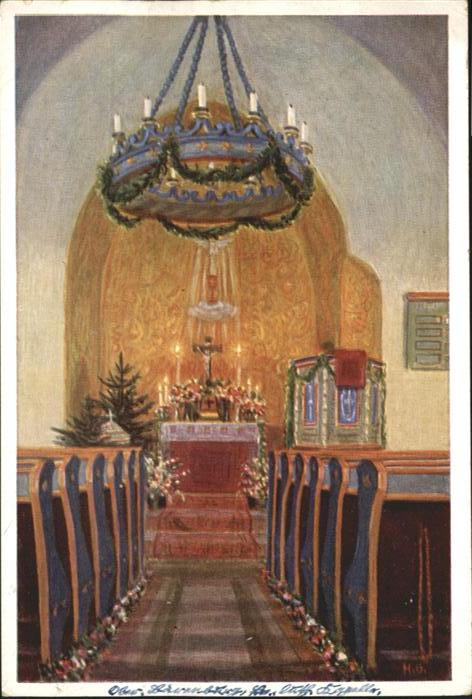 Oberbaerenburg Baerenburg Oberbärenburg Kapelle Künstler Hans Ott