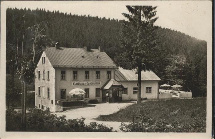 Hirschsprung Altenberg Erzgebirge Gasthaus Ladenmühl