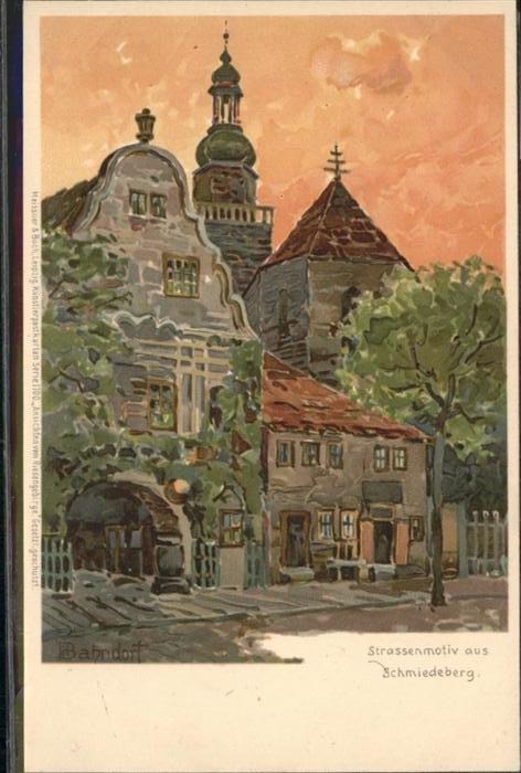 Schmiedeberg  Dippoldiswalde Schmiedeberg_Erzgebirge Künstler Bahndo