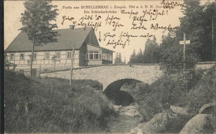 Schellerhau Erzgebirge Schinderbrücke