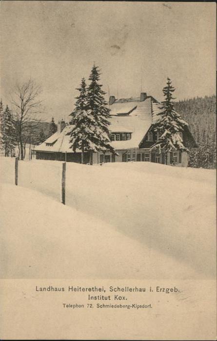 Schellerhau Landhaus Heiterethei Erzgebirge Institu