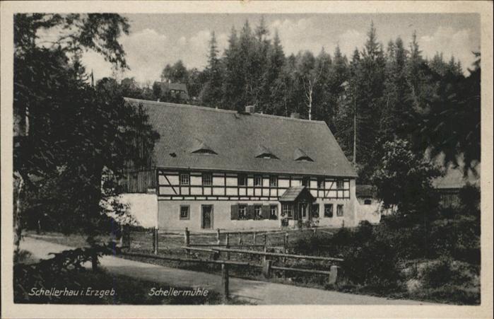 Schellerhau Erzgebirge Schellermühle