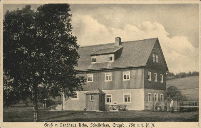 Schellerhau Erzgebirge Landheim Rehn