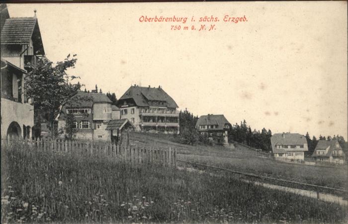 Oberbaerenburg Baerenburg Oberbärenburg Erzgebirge
