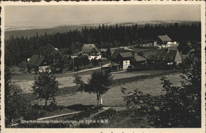 Oberbaerenburg Baerenburg Oberbärenburg Erzgebirge