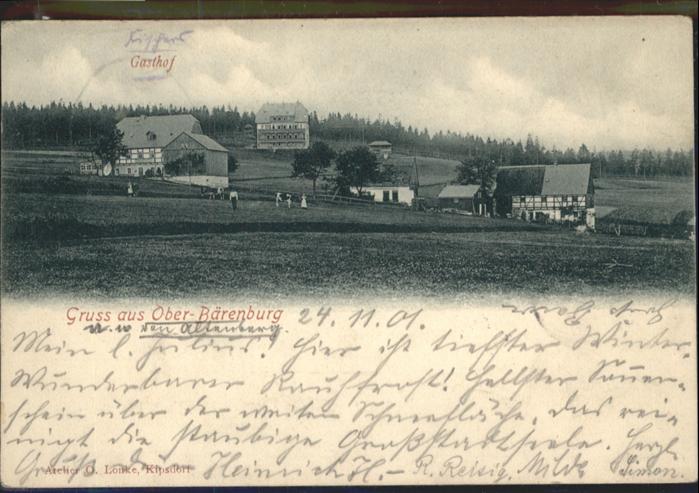 Oberbaerenburg Baerenburg Oberbärenburg Gasthof