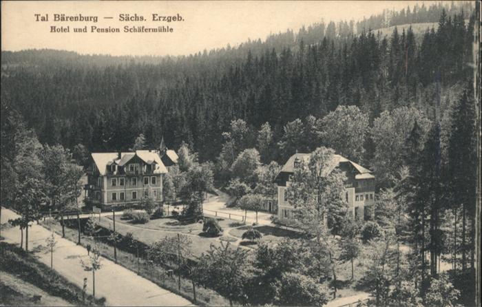 Baerenburg Sachsen Bärenburg Erzgebirge Hotel Pension Schä