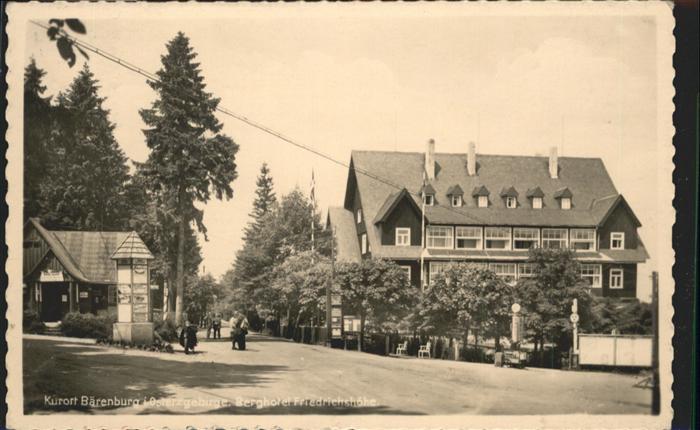 Baerenburg Sachsen Bärenburg Erzgebirge Hotel Friedrichshö