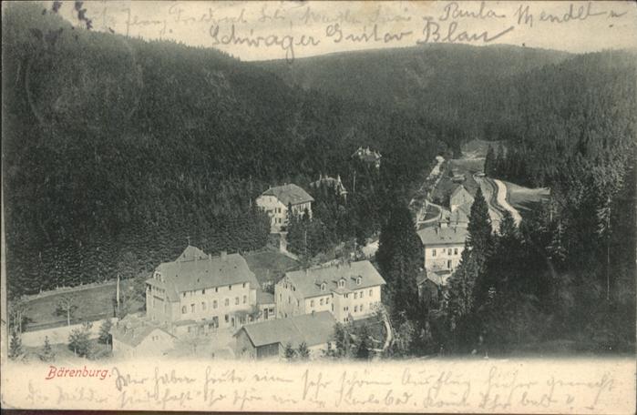 Baerenburg Sachsen Bärenburg