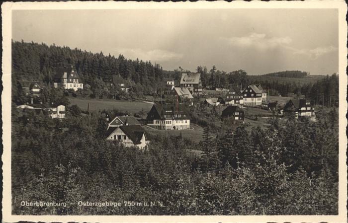 Oberbaerenburg Baerenburg Oberbärenburg Erzgebirge