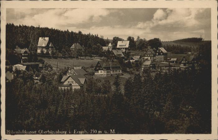 Oberbaerenburg Baerenburg Oberbärenburg Erzgebirge
