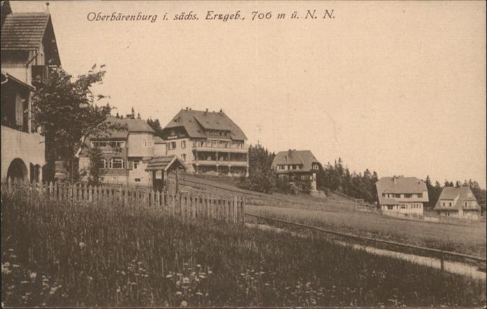 Oberbaerenburg Baerenburg Oberbärenburg Erzgebirge