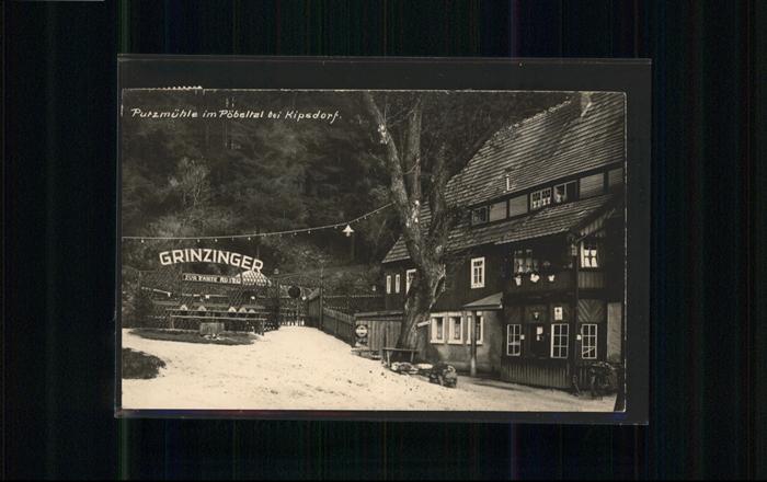 Kipsdorf Putzmühle Pöbeltal x