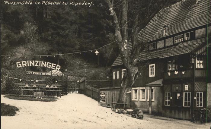 Kipsdorf Putzmühle Pöbeltal x