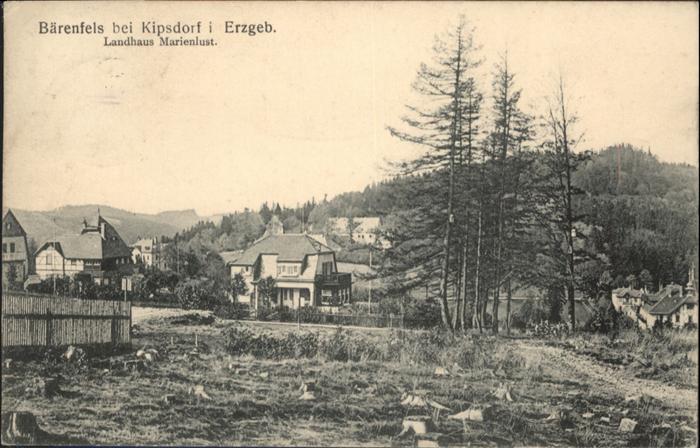 Kipsdorf Bärenfels Erzgebirge Landhaus Marienlus