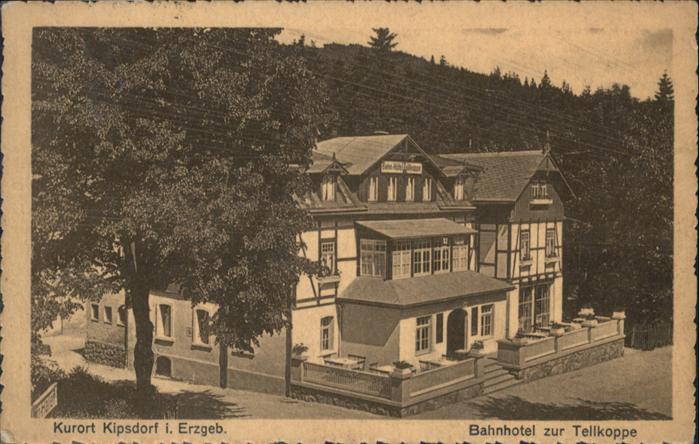 Kipsdorf Erzgebirge Bahnhotel zur Tellkoppe