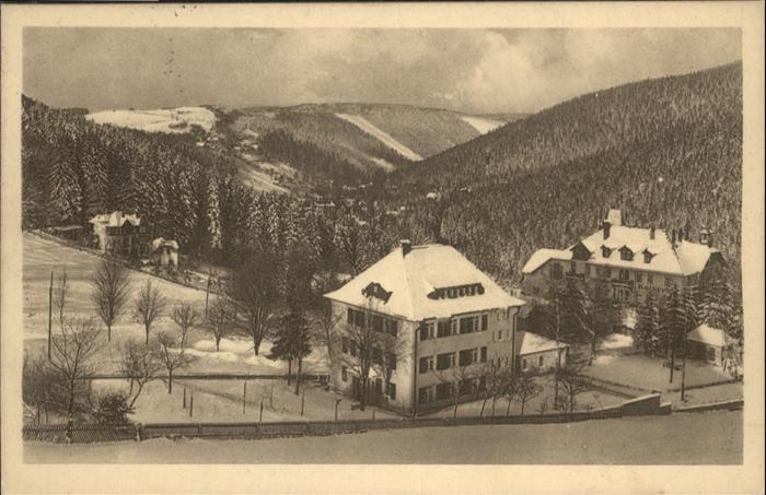 Kipsdorf [Stempelabschlag] Kurhausanlage Kaiserh