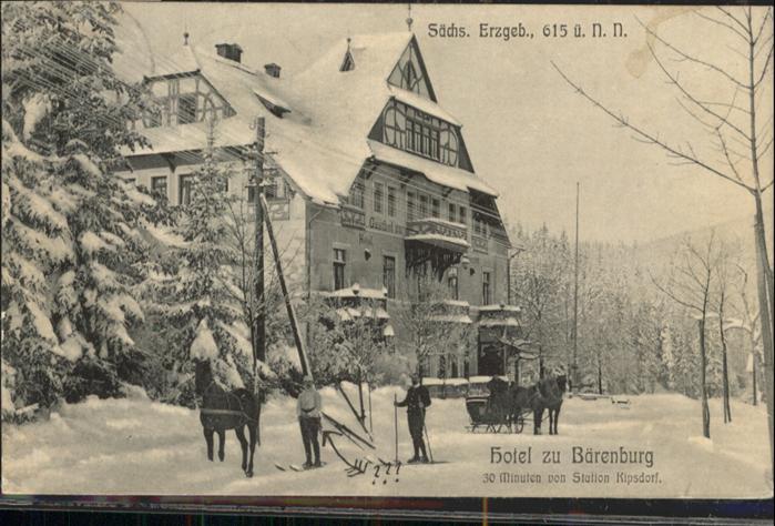 Kipsdorf Erzgebirge Hotel zu Bärenburg